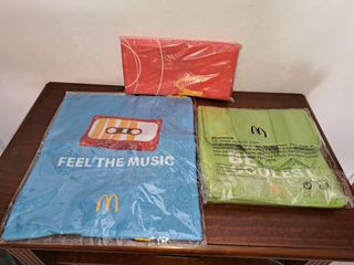 Bolsas McDonald's: 3 diseños