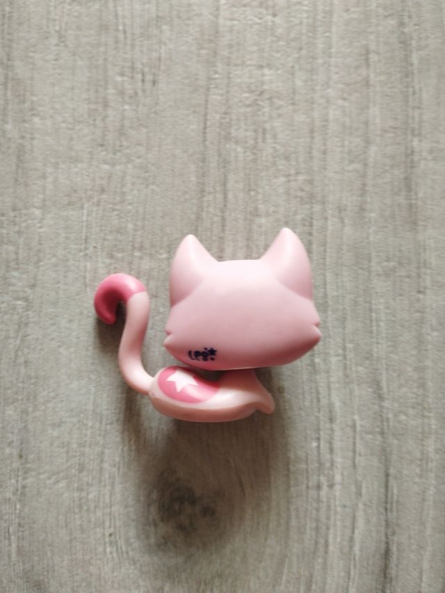 LPS Gato Rosa - Littlest Pet Shop