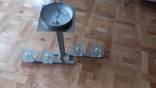 Lampara techo LED 4 luces salón