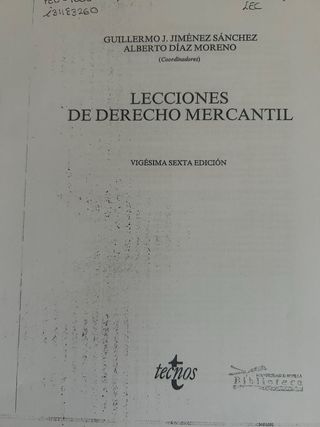Manual derecho mercantil 1