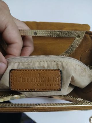 Borsa a mano marrone