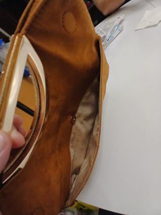 Borsa a mano marrone