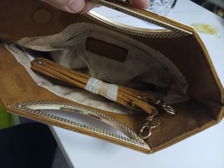 Borsa a mano marrone