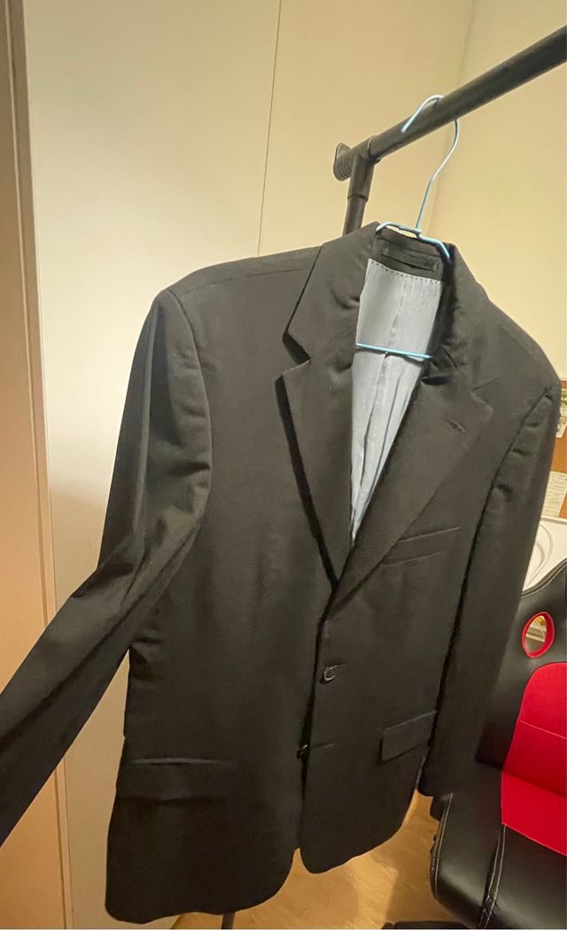 Traje Massimo Dutti negro
