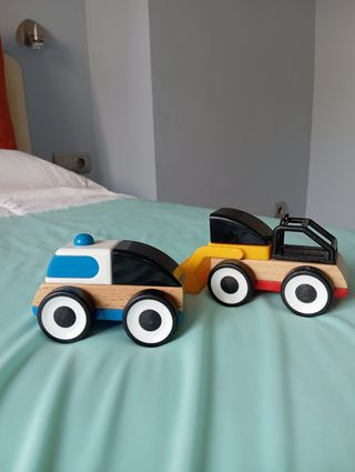 Coches madera bebé - Juguetes