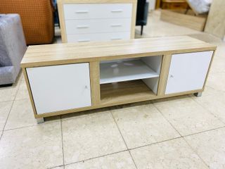 MUEBLE DE TELEVISION BAJO NUEVO CAMBRIA BLANCO