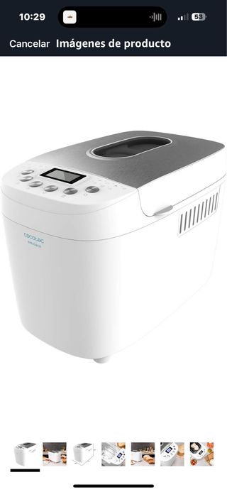 Panificadora Cecotec Máxima