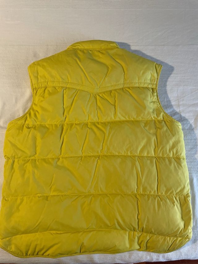 Gilet Dolomite vintage giallo