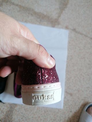 Scarpe donna n.40 - nere e viola