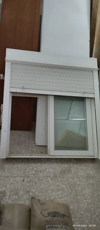 Ventana corredera en Aluminio blanca