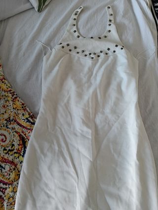 2 Vestidos Zara - Multicolor y Blanco