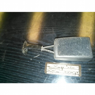 Cinturon seguridad trasero izquierdo Opel