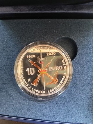 Moneda 10€ Legión Española 2020