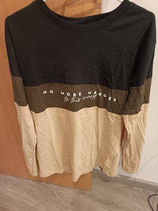Camiseta manga larga Inside - Negro Beige