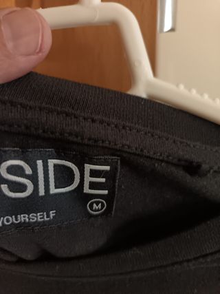 Camiseta manga larga Inside - Negro Beige