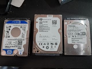 10 PZ HDD 500GB SATA 2.5" Seagate , Toshiba, WD