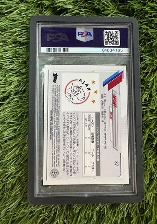 Card Antony Rookie Refractor PSA10 TOPPS UCL JAPAN