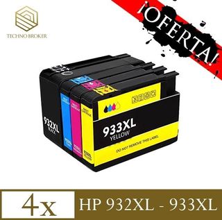 HP 932 - 933 XL COMPATIBLE PACK 4