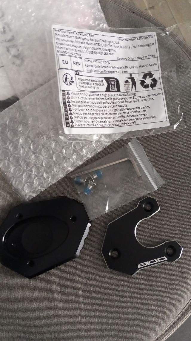 Soporte pata Kawasaki Z800