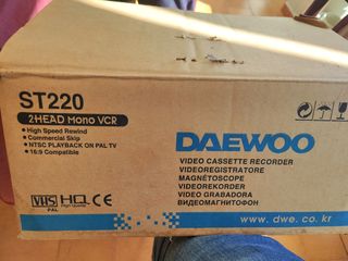 Video  VHS Daewoo