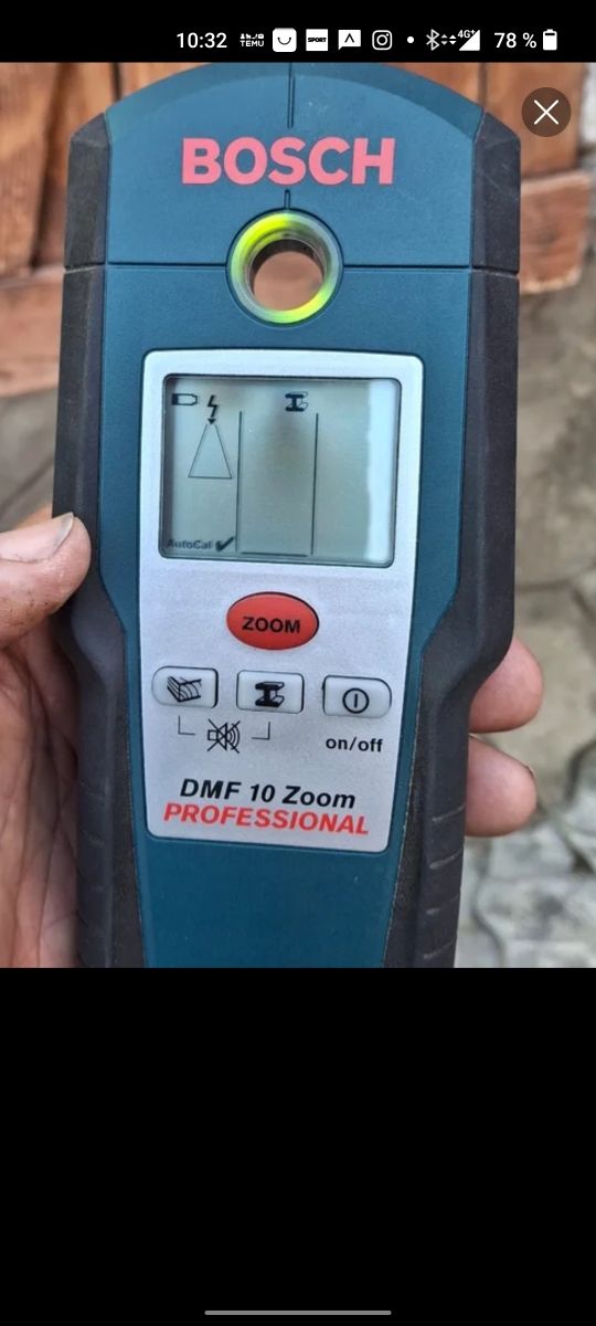 Bosch DMF 10 Zoom Detector Metales
