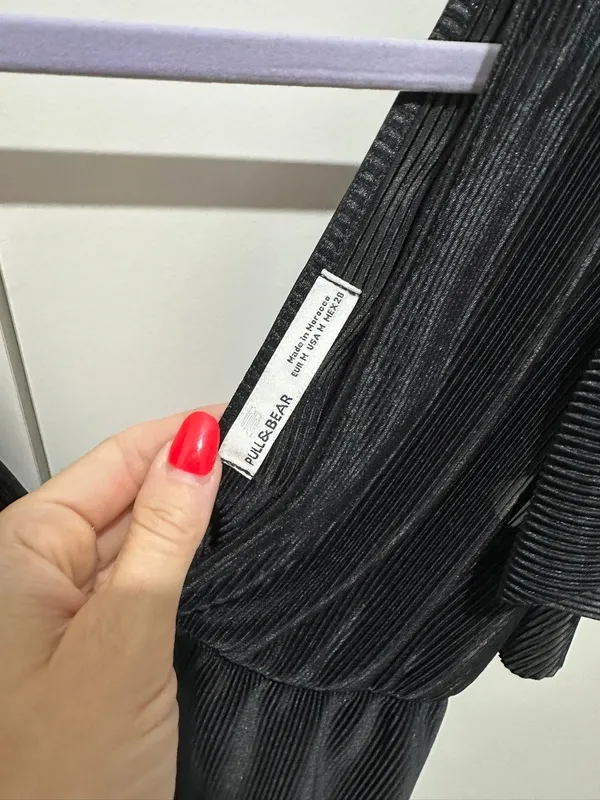 Top nero a coste - Zara