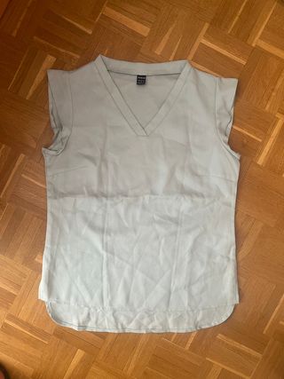 Camiseta Shein azul talla S