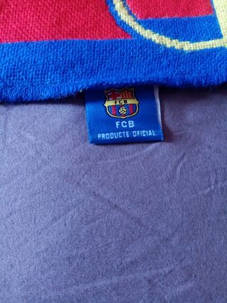 Bufanda oficial FC Barcelona año 2009