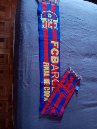 Bufanda oficial FC Barcelona año 2009