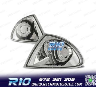 INTERMITENTES FRONTALES BMW E46 98-01 CROMADO