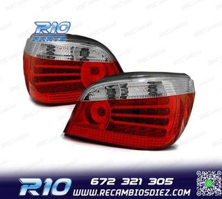 PILOTOS LED BMW E60 03-07 ROJO BLANCO