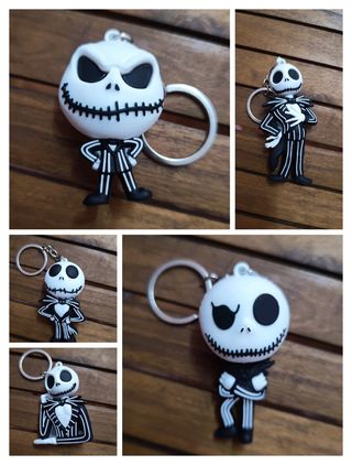 Set 5 Portachiavi Jack Skellington 