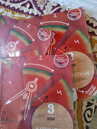 Matemáticas 3 ESO ANAYA 3 TRIMESTRES.