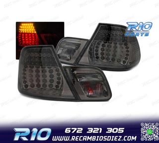 PILOTOS BMW E46 COUPE 99-03 LED DINAMICO AHUMADOS CON INTERM