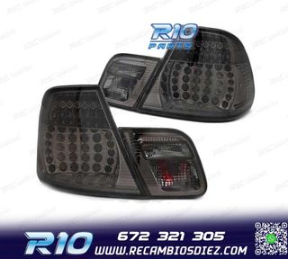 PILOTOS BMW E46 COUPE 99-03 LED DINAMICO AHUMADOS CON INTERM