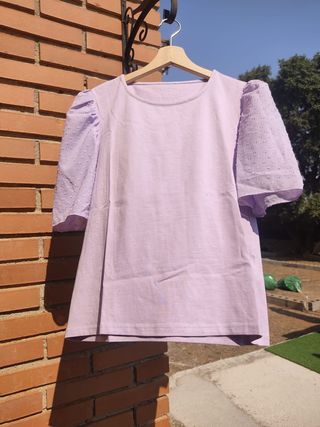 Blusa morada mujer - Talla única