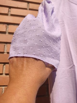 Blusa morada mujer - Talla única