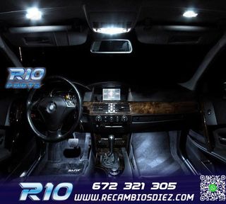 KIT 20 BOMBILLAS LED INTERIOR PARA BMW E60 E61 M5 525XI 525I