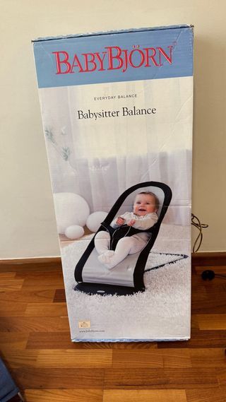 Hamaca Bebé Babybjörn Balance con juguete
