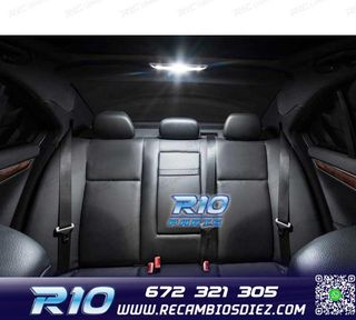 KIT 20 BOMBILLAS LED INTERIOR PARA MERCEDES CLASE C W204 C20