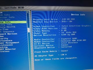 Dell Latitude D630 Portátil