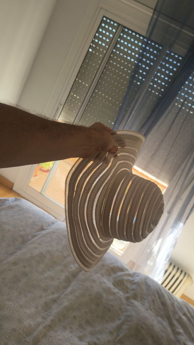 Lote 2 sombreros mujer, pamela, de calidad