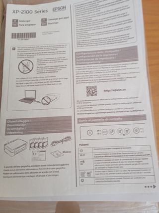 Impresora Epson XP-2105 Wifi
