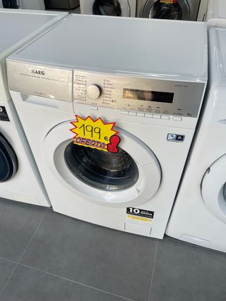 Lavadora AEG 8kg - Oferta