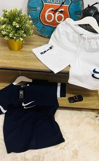 Chándal Nike niño - Verde Blanco