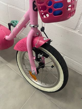 Bicicleta niña 14" Btwin Unicornio