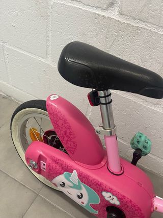 Bicicleta niña 14" Btwin Unicornio