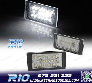 LUCES MATRÍCULA LED BMW E46 2 PUERTAS 98-03