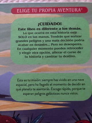 Libro Infantil - Elige tu propia aventura