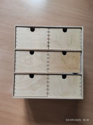 Mini cómoda Ikea MOPPE - 6 cajones